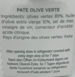 Purée d'olives vertes - 90g – Image 2