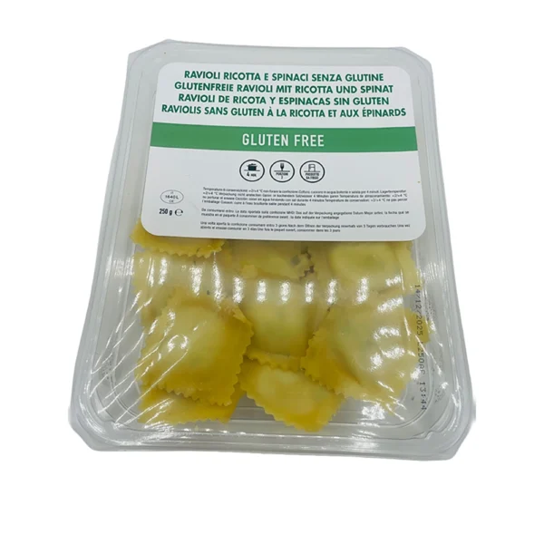 Ravioli Sans Gluten Épinards et Ricotta - 250g